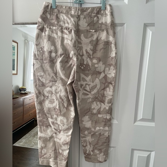 Anthropologie Floral Print Charlie Trousers. Size 30 - Picture 5 of 12